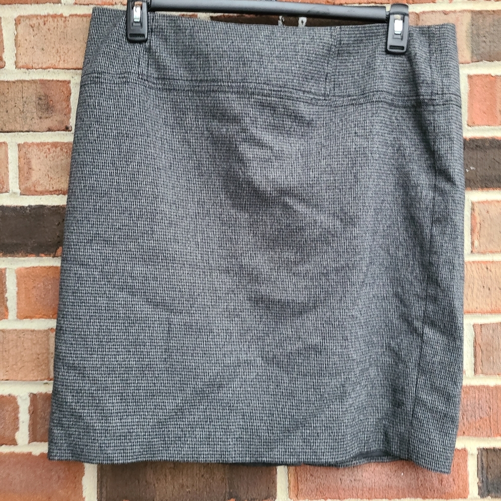 Apt 9 Gray Black Pencil Skirt